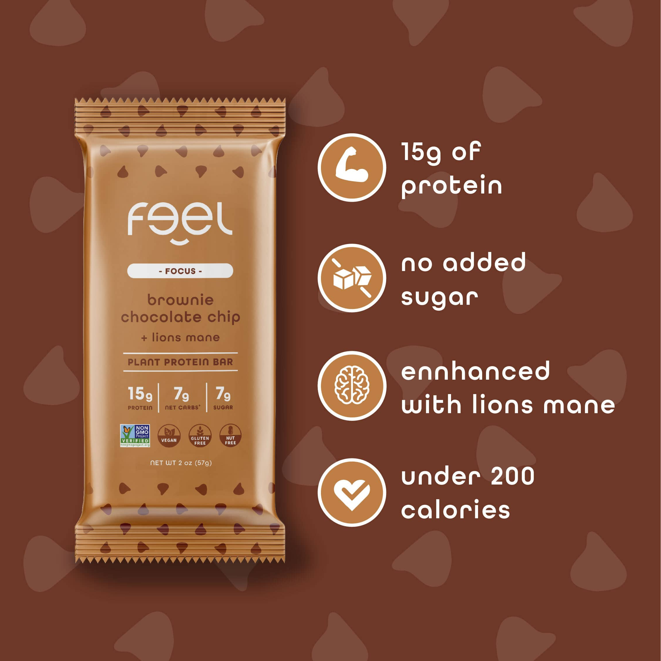 Brownie Chocolate Chip - 10 Pack