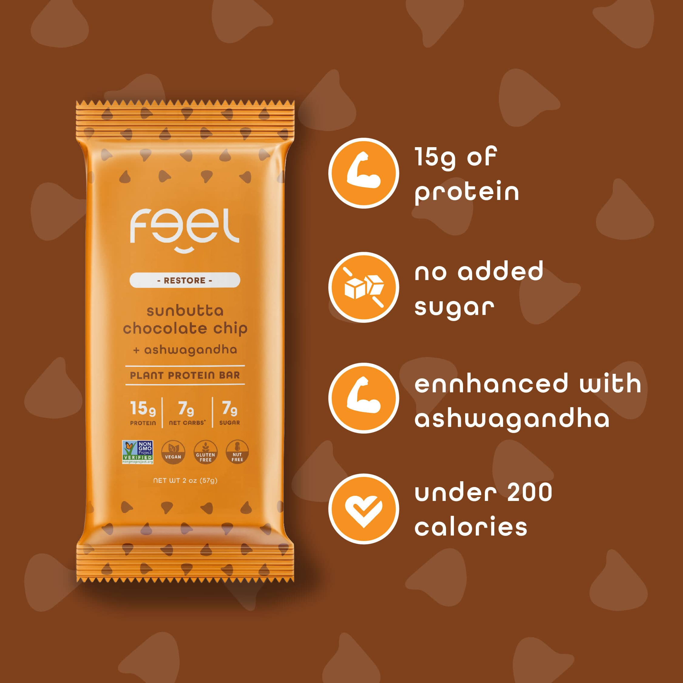 Sunbutta Choco Chip - 10 Pack