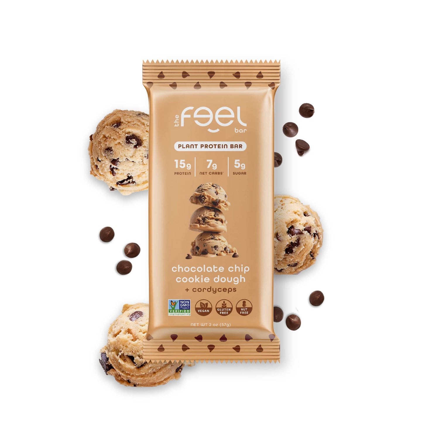 Chocolate Chip Cookie Dough - 10 Pack