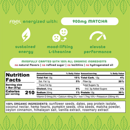 Matcha Latte (Caffeinated) - 10 Pack