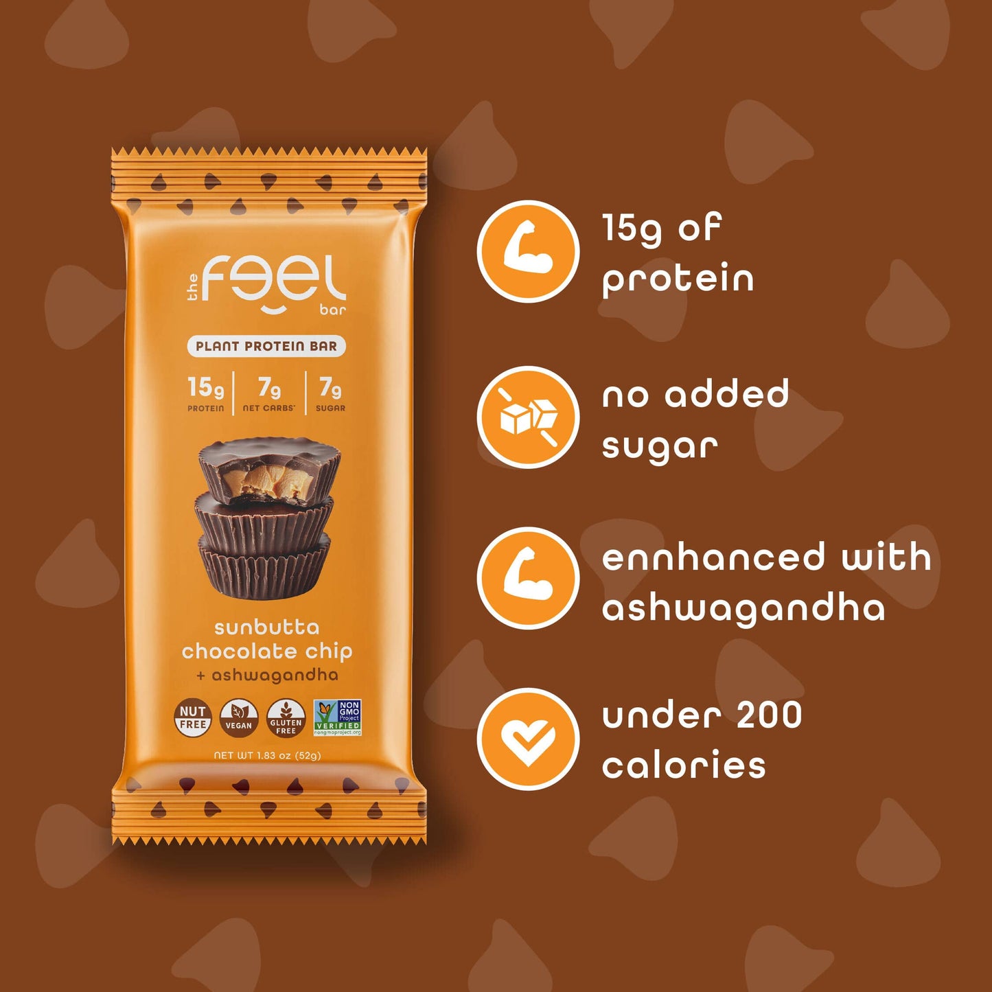 Sunbutta Choco Chip - 10 Pack