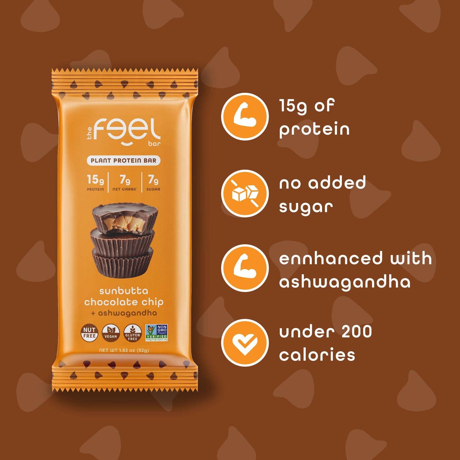 Sunbutta Choco Chip - 10 Pack