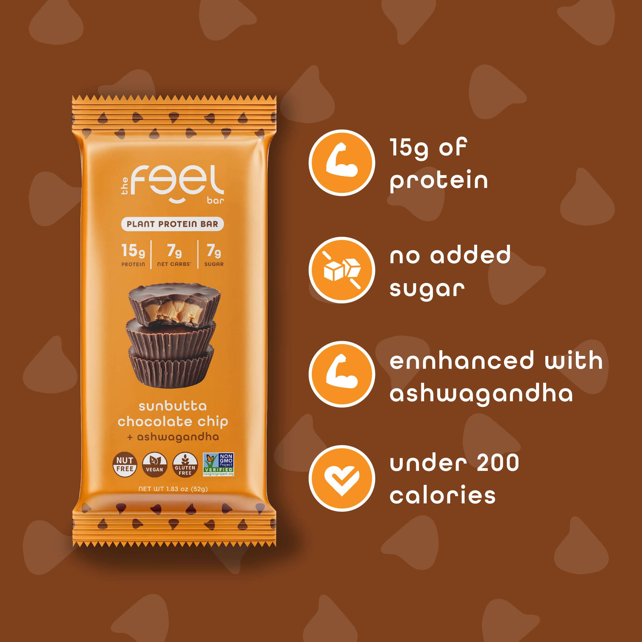 Sunbutta Choco Chip - 10 Pack