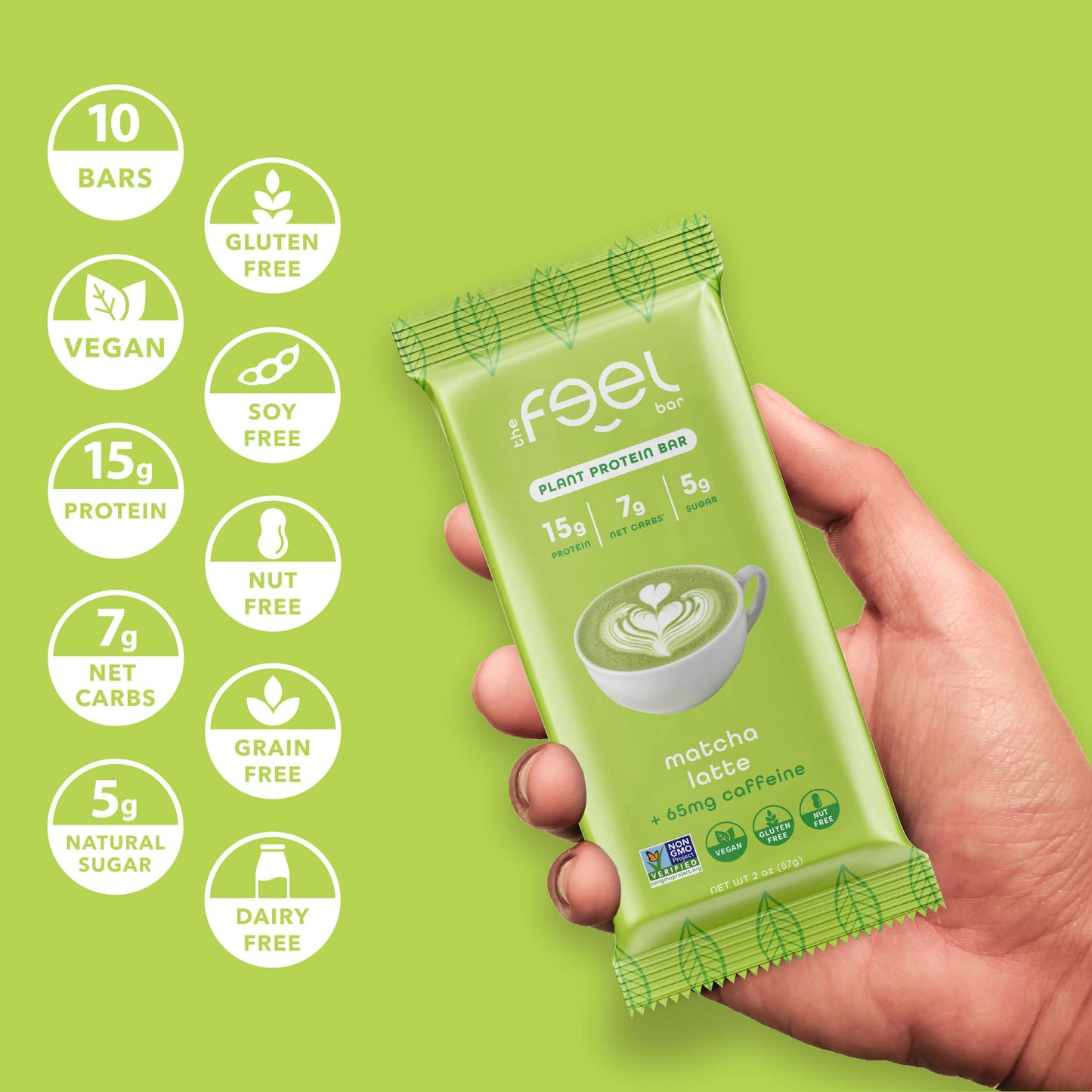 Matcha Latte (Caffeinated) - 10 Pack
